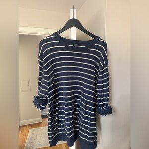 J.Crew Factory Striped Crewneck Sweater XXL